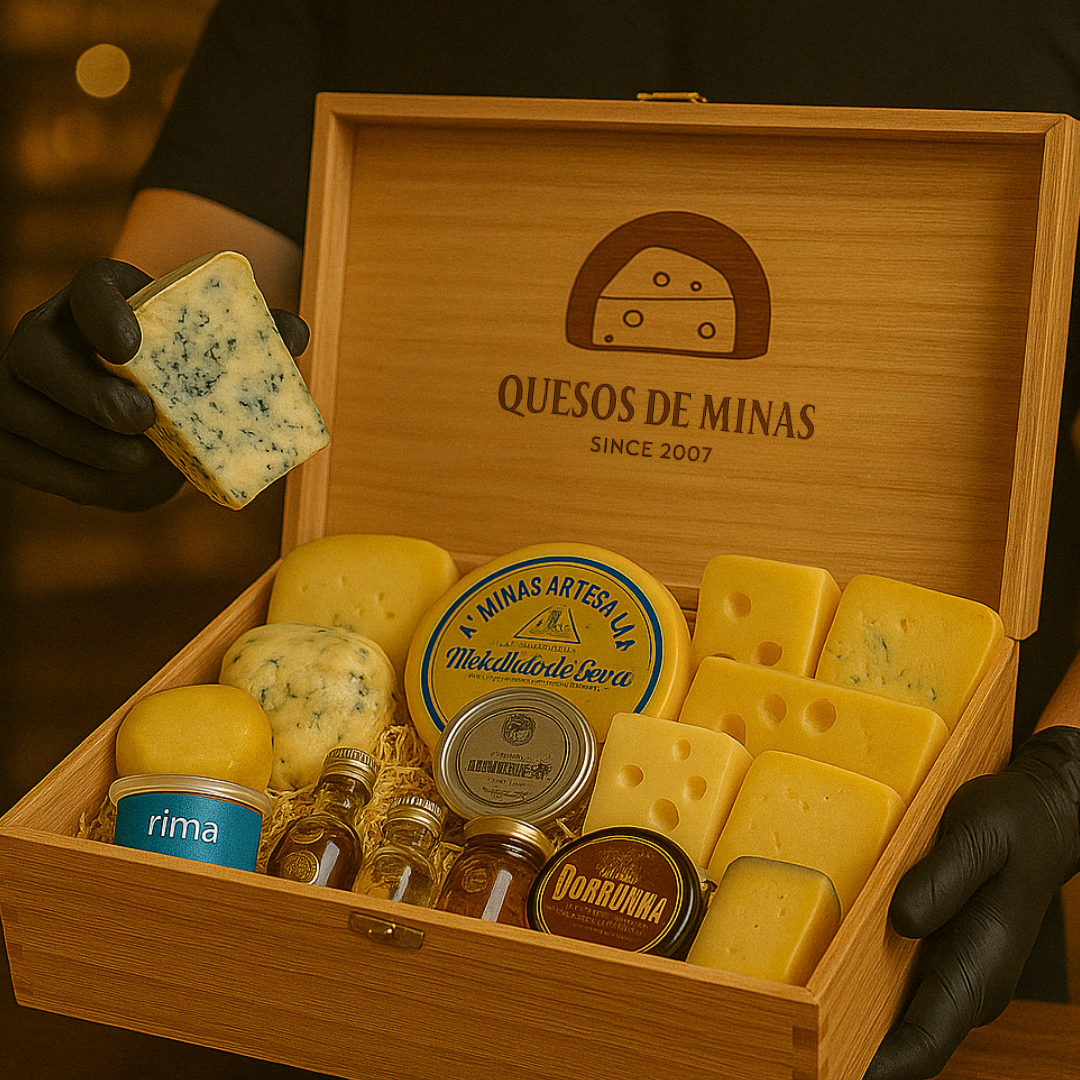 Caja Gourmet Quesos de Minas – 18 Sabores Artesanales