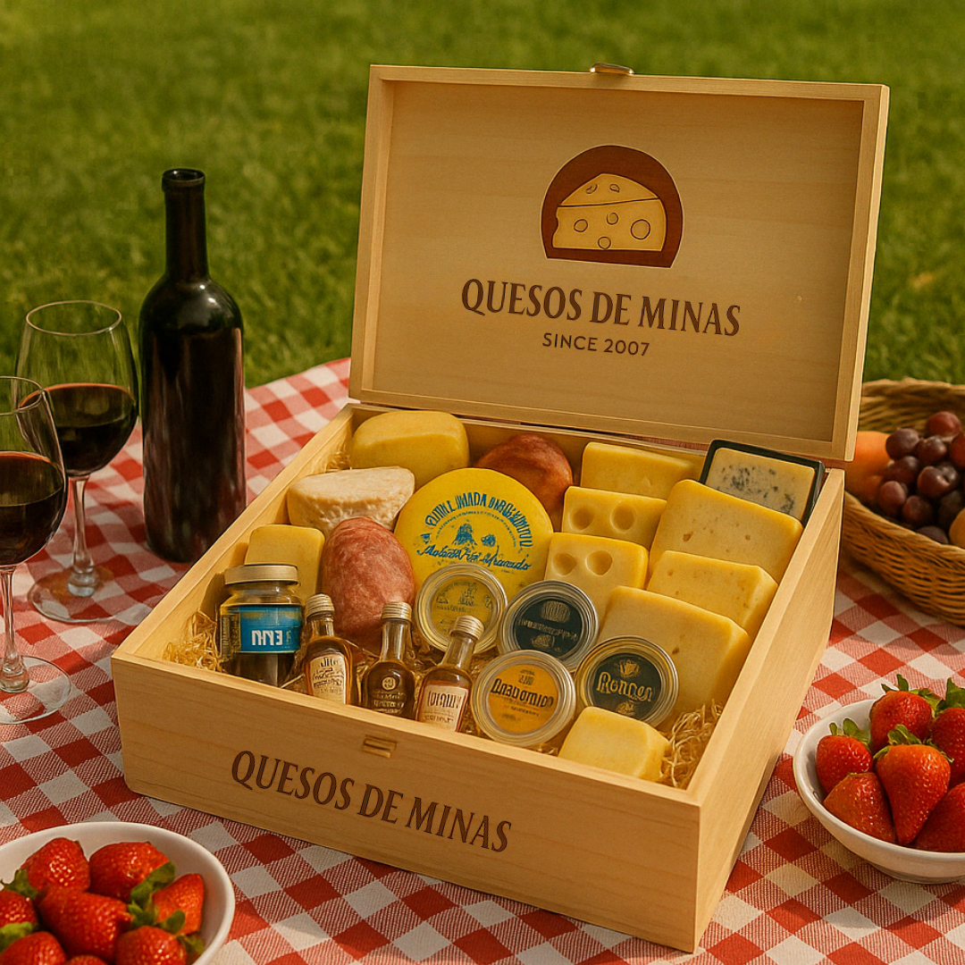 Caja Gourmet Quesos de Minas – 18 Sabores Artesanales