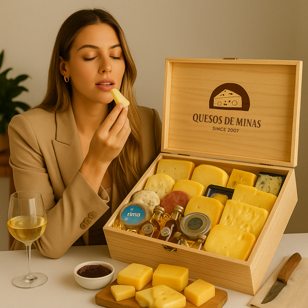 Caja Gourmet Quesos de Minas – 18 Sabores Artesanales