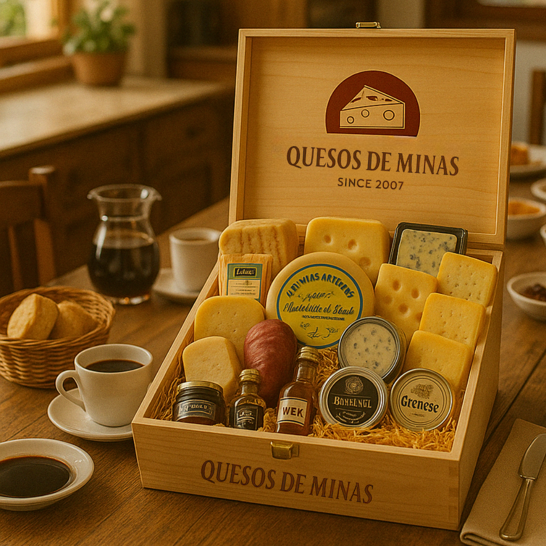 Caja Gourmet Quesos de Minas – 18 Sabores Artesanales