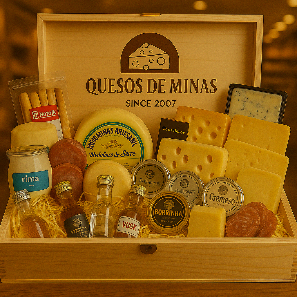 Caja Gourmet Quesos de Minas – 18 Sabores Artesanales