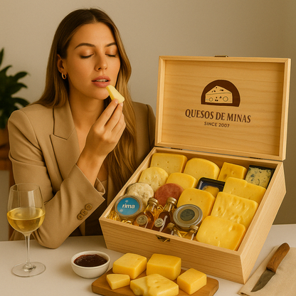 Caja Gourmet Quesos de Minas – 18 Sabores Artesanales